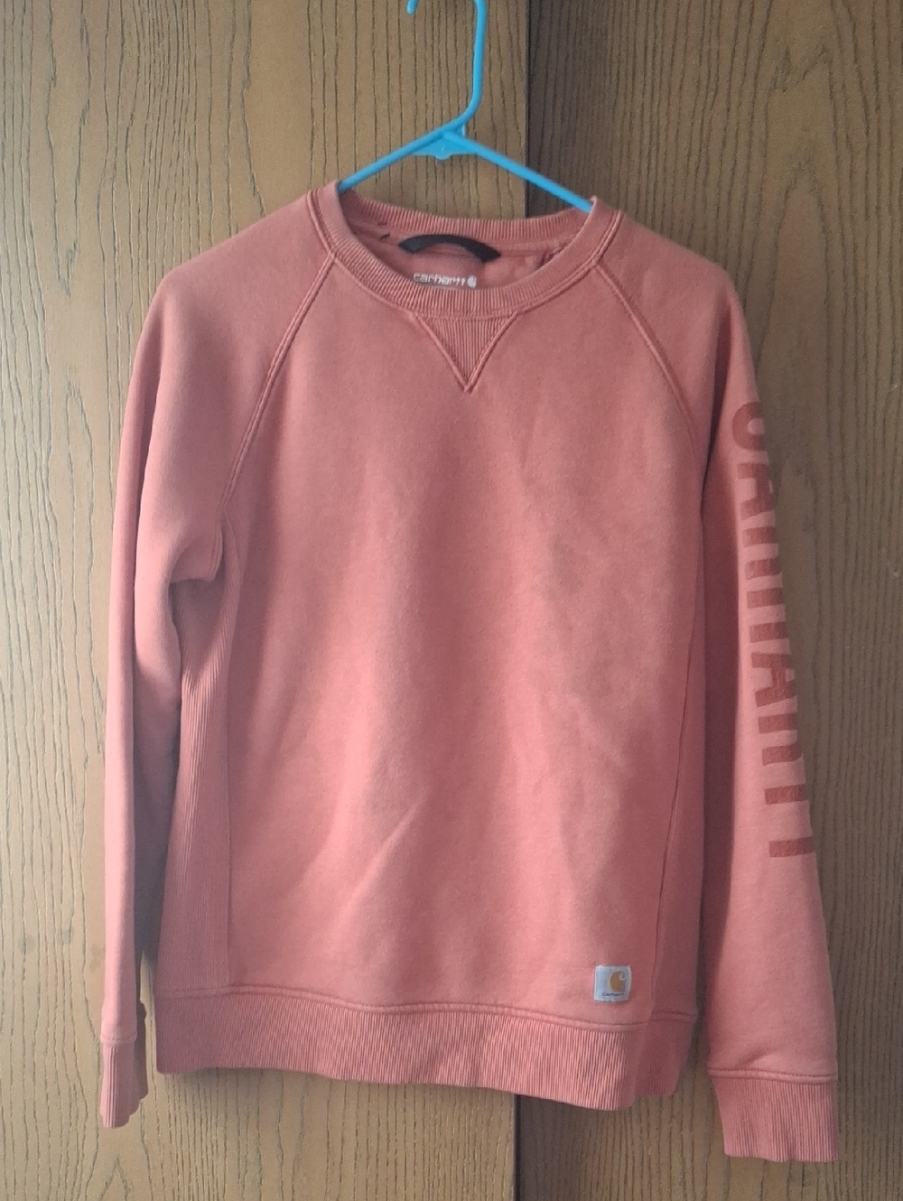 Carhartt Men’s Crewneck Sweatshirt in Dusty Rose